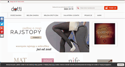 Desktop Screenshot of dotti.pl